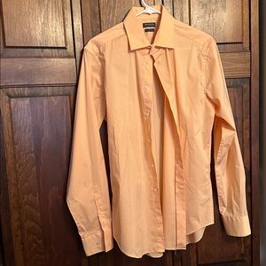 Madison Peach Button-Up Shirt